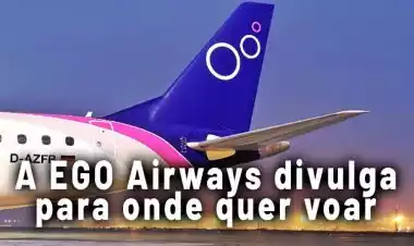 A startup italiana EGO Airways divulga para onde quer voar